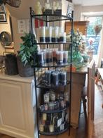 **SALE** Metalen hoek stellingkast met glas, Ophalen