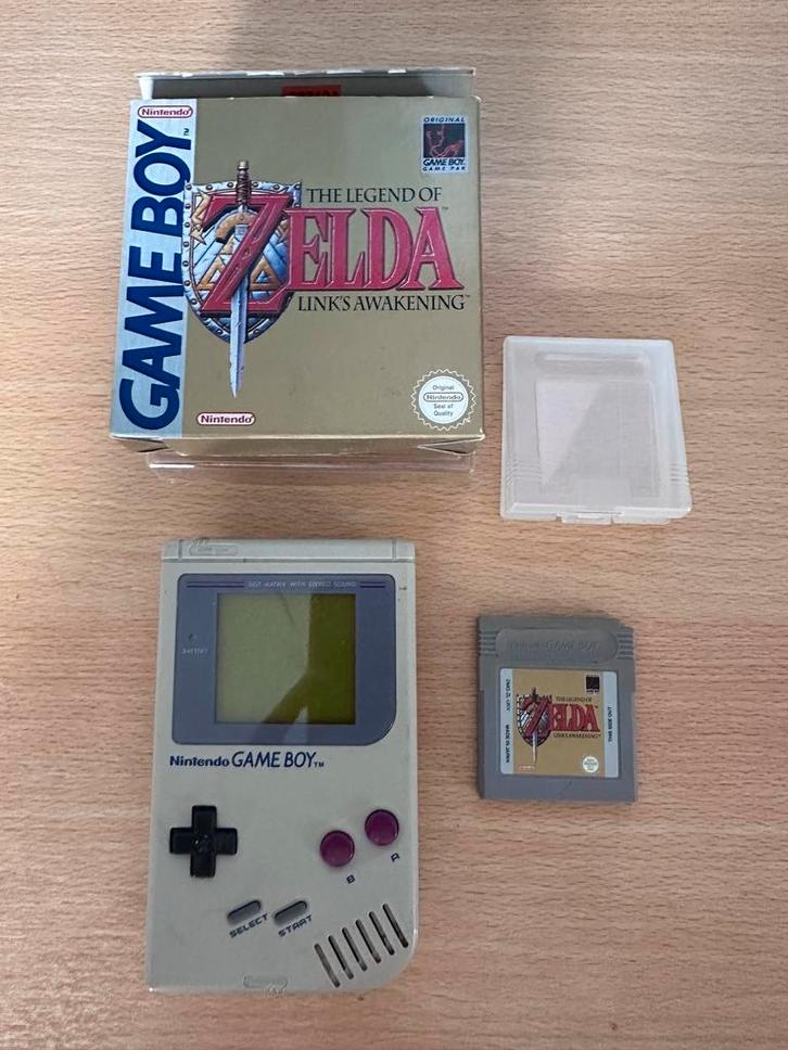 Game Boy Classic met Zelda: Link's Awakening (Compleet), Spelcomputers en Games, Spelcomputers | Nintendo Game Boy, Gebruikt, Game Boy Classic