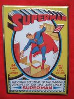 Superman comic 1 metal plate, Ophalen of Verzenden, Zo goed als nieuw, Plaatje, Poster of Sticker