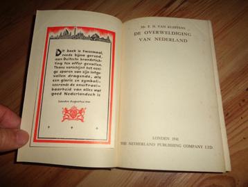 De overweldiging van Nederland Kleffens 1941 Londen beschikbaar voor biedingen