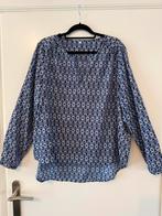 Tuniek blauw wit | Zeeman | maat 48 | print blouse, Ophalen of Verzenden, Zo goed als nieuw, Maat 46/48 (XL) of groter, Blauw