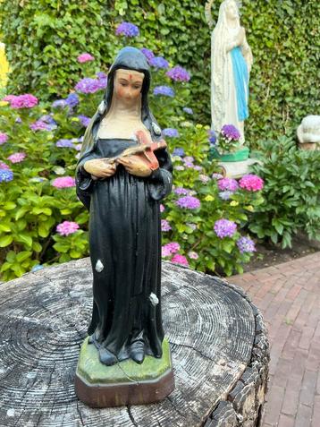Antiek heiligenbeeld ❤️ St. Rita beschikbaar voor biedingen