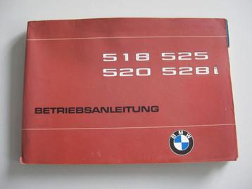 BMW 5 serie E12 - handleiding instructieboekje - 1979 beschikbaar voor biedingen