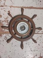 Barometer Stuurrad Stuurwiel Scheeepsroer, Ophalen of Verzenden, Gebruikt, Motorboot of Zeilboot, Gebruiksvoorwerp