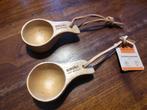 Houten Kuksa mini 2cl Stabiloterm hevea hout 2 stuks, Verzamelen, Glas en Borrelglaasjes, Ophalen of Verzenden, Zo goed als nieuw