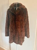 Nieiuw faux fur jas van de Zara mt S, Bruin, Zara, Nieuw, Ophalen of Verzenden