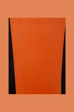 4768 Behang dieprood warm geruite retro jaren 70 swiet, Huis en Inrichting, Stoffering | Behang, Verzenden, Minder dan 10 m², Rood