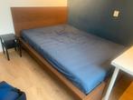 Ikea Malm bed 140x200 bruin - zonder matras, Ophalen, Gebruikt, Bruin, Tweepersoons