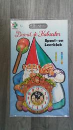 David de kabouter speel en leerklok vintage Poortvliet Lisa, Verzenden, Zo goed als nieuw