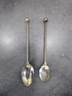 lepeltje Douwe Egberts 2 lepeltjes DE, Antiek en Kunst, Antiek | Bestek, Ophalen of Verzenden