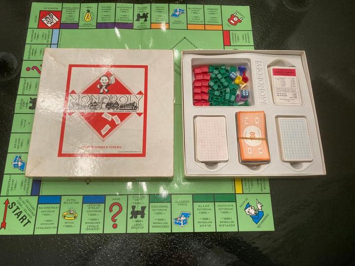 Clipper games en toys monopoly spel gulden editie netjes!, Hobby en Vrije tijd, Gezelschapsspellen | Bordspellen, Gebruikt, Een of twee spelers