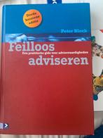 Feilloos adviseren - Peter Block, Boeken, Ophalen of Verzenden, Zo goed als nieuw
