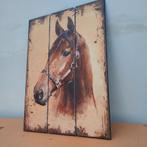 Wanddecoratie Schilderij Paard Paardenhoofd Nieuw, Ophalen of Verzenden