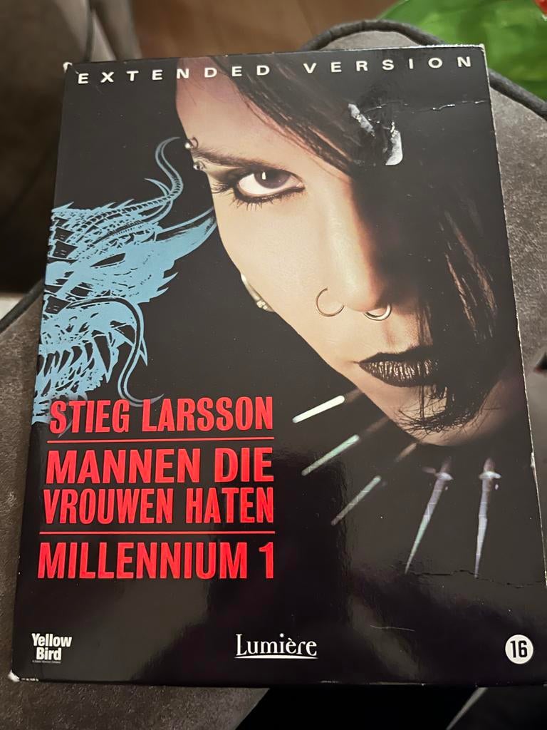 Millennium 1: Mannen die vrouwen haten - DVD, Cd's en Dvd's, Vanaf 16 jaar, Ophalen of Verzenden, Zo goed als nieuw, Thriller