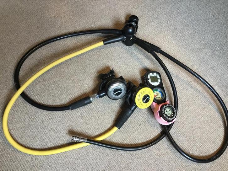 Mares V16 Xtr ademset, Watersport en Boten, Duiken, Gebruikt, Zwem- of Duikvliezen, Ophalen of Verzenden