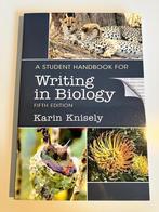 Writing in Biology 5e editie - Diergeneeskunde, Boeken, Nieuw, Beta, Ophalen of Verzenden, Sinauer