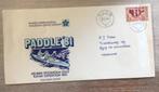 1e dag enveloppe PADDLE ‘81 NORWAY, Ophalen of Verzenden, Europa