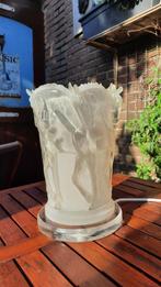 art deco lamp met 6 paarden, Antiek en Kunst, Antiek | Lampen, Ophalen of Verzenden
