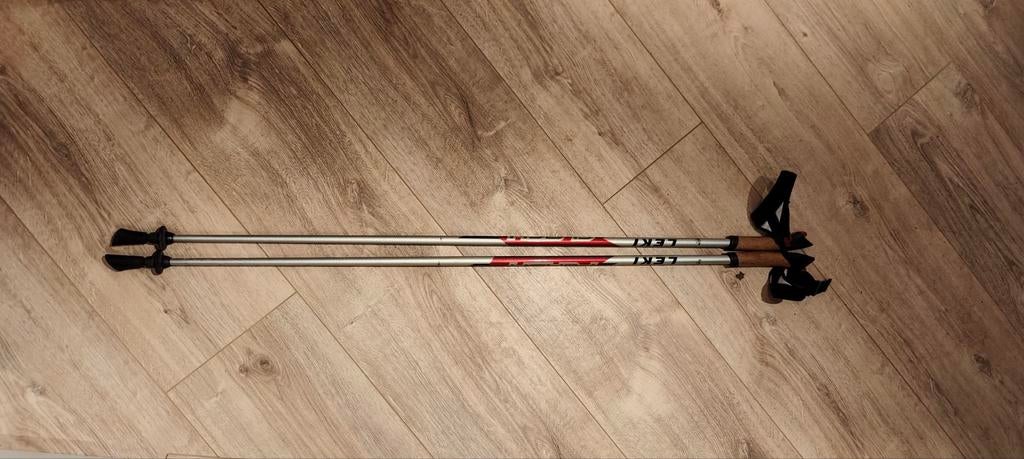LEKI Flash Carbon Nordic Walking Stokken - 115cm, Sport en Fitness, Bergsport en Wandelen, Ophalen of Verzenden, Gebruikt, Wandelstok