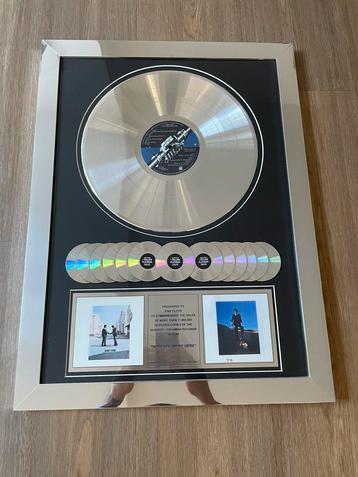 Pink Floyd Platina Plaat - Wish You Were Here beschikbaar voor biedingen