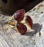 Vergulde statement ring, Overige kleuren, 20 of groter, Nieuw, Ophalen of Verzenden