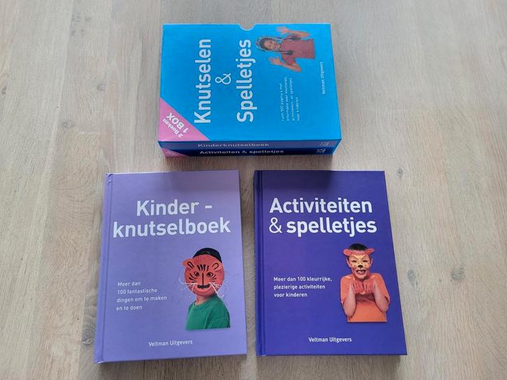 Knutselen & spelletjes voor kinderen., Boeken, Hobby en Vrije tijd, Zo goed als nieuw, Overige onderwerpen, Ophalen of Verzenden