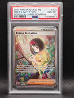 Erika's Invitation 203 Pokemon 151 PSA 10 GEM MINT, Ophalen of Verzenden, Zo goed als nieuw