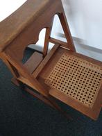 Vintage Biechtstoel / Opstapje, Ophalen, Gebruikt, Bruin, Eén