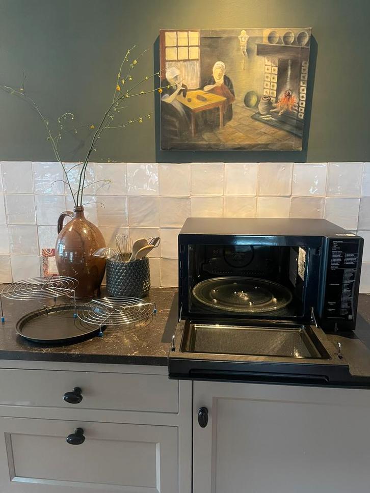 Samsung MC32DG7646KKE1 Combimagnetron vrijstaand, Witgoed en Apparatuur, Magnetrons, Zo goed als nieuw, Vrijstaand, Combimagnetron