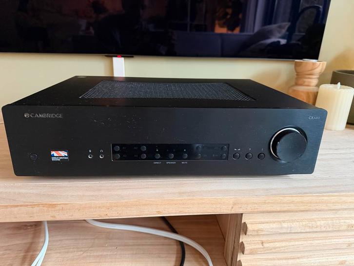 Cambridge CXA80 versterker, Audio, Tv en Foto, Versterkers en Receivers, Gebruikt, Stereo, 60 tot 120 watt, Overige merken, Ophalen