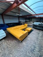 Design leren hoekbank Leolux B flat bankstel leer bank, 2871sk, 125 cm of meer, Mariansoliak8@gmail.com, Ophalen of Verzenden