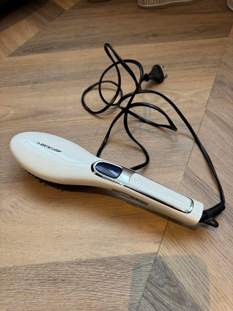 Dunlop Elektrische Stijlborstel - 230C - Wit, Ophalen of Verzenden, Zo goed als nieuw