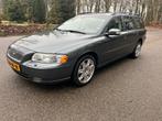 Volvo V70 D5 Automaat 2007 346dkm 185pk Clima PDC Trekhaak, Auto's, Volvo, 1800 kg, Zwart, Navigatiesysteem, Diesel