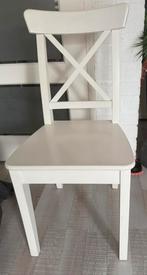 2 IKEA stoelen, Ophalen, Gebruikt, Twee, Wit