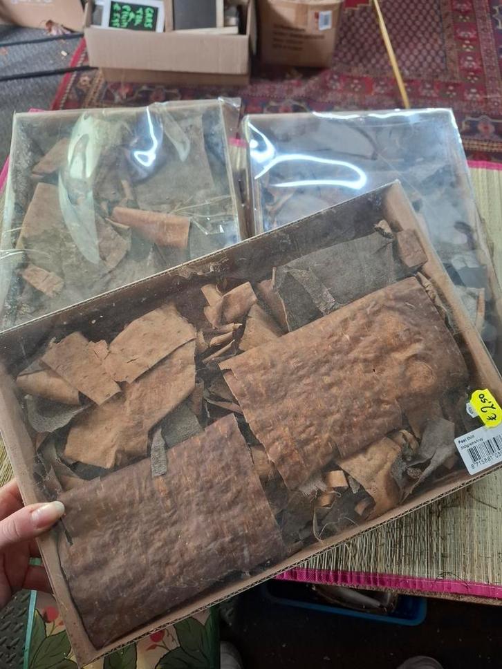 5 dozen met natuurlijke boomschors, Hobby en Vrije tijd, Knutselen, Nieuw, Materiaal, Ophalen of Verzenden