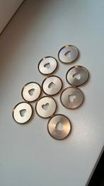Goud kleurige metalen Happy Planner discs, Diversen, Ophalen of Verzenden, Zo goed als nieuw