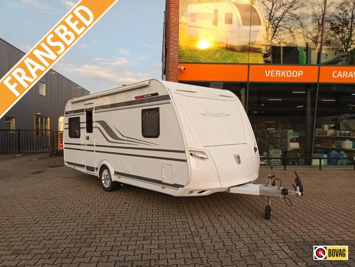 Tabbert Rossini 490 TD, Caravans en Kamperen, Caravans, Bedrijf, tot en met 4, 1250 - 1500 kg, Rondzit, Tabbert, Frans bed, Overige typen