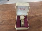 Pontiac herenhorloge, Sieraden, Tassen en Uiterlijk, Horloges | Heren, Ophalen of Verzenden, Zo goed als nieuw, Staal, Overige merken