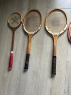 Vintage Tennis Rackets (Dunlop maxply, donnay), Overige merken, Ophalen of Verzenden, Zo goed als nieuw, Racket