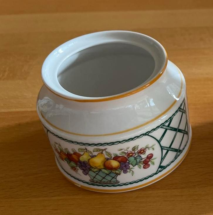Villeroy&Boch Basket suikerpot, Huis en Inrichting, Keuken | Servies, Overige typen, Overige stijlen, Porselein, Ophalen of Verzenden