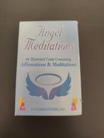Angel Meditations Kaarten - Affirmaties & Meditaties, Boeken, Meditatie of Yoga, Overige typen, Zo goed als nieuw, U.S. Games Systems, Inc.