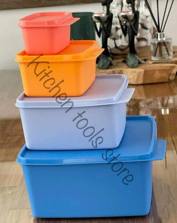 Tupperware opbergdozen set bewaarbak koelkastdoos voorraad, Huis en Inrichting, Keuken | Tupperware, Nieuw, Bak of Kom, Ophalen of Verzenden