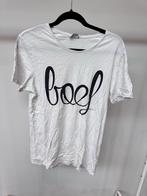 Wit T-shirt met 'boef' opdruk, Maat 38/40 (M), Wit, Colourful Rebel, Ophalen of Verzenden