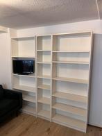 3 billy kasten 1 brede 202x80x28, 2 smalle 202x40x28, Ophalen, 200 cm of meer, 50 tot 100 cm, Zo goed als nieuw