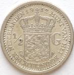 XntriQ-Coins - zilveren ½ Gulden 1912 Wilhelmina, Postzegels en Munten, Munten | Nederland, ½ gulden, Zilver, Ophalen of Verzenden