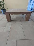 Salontafel, Huis en Inrichting, Gebruikt, 100 tot 150 cm, Eikenhout, Minder dan 50 cm