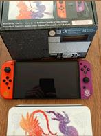 Nintendo Switch OLED pokemon limited edition NIEUWSTAAT, Spelcomputers en Games, Spelcomputers | Nintendo Switch, Switch OLED