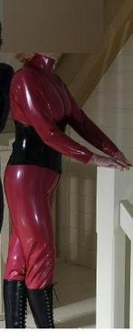 Catsuit latex 2 kleuren, Verzenden, Zo goed als nieuw, Bovenkleding