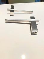 Zack WC rol houders - Geborsteld Chrome, Ophalen of Verzenden, Gebruikt