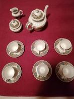 theeservies botervloot, schalen. Royal Fine China, Jnglaze, Huis en Inrichting, Keuken | Servies, Ophalen, Gebruikt, Overige typen